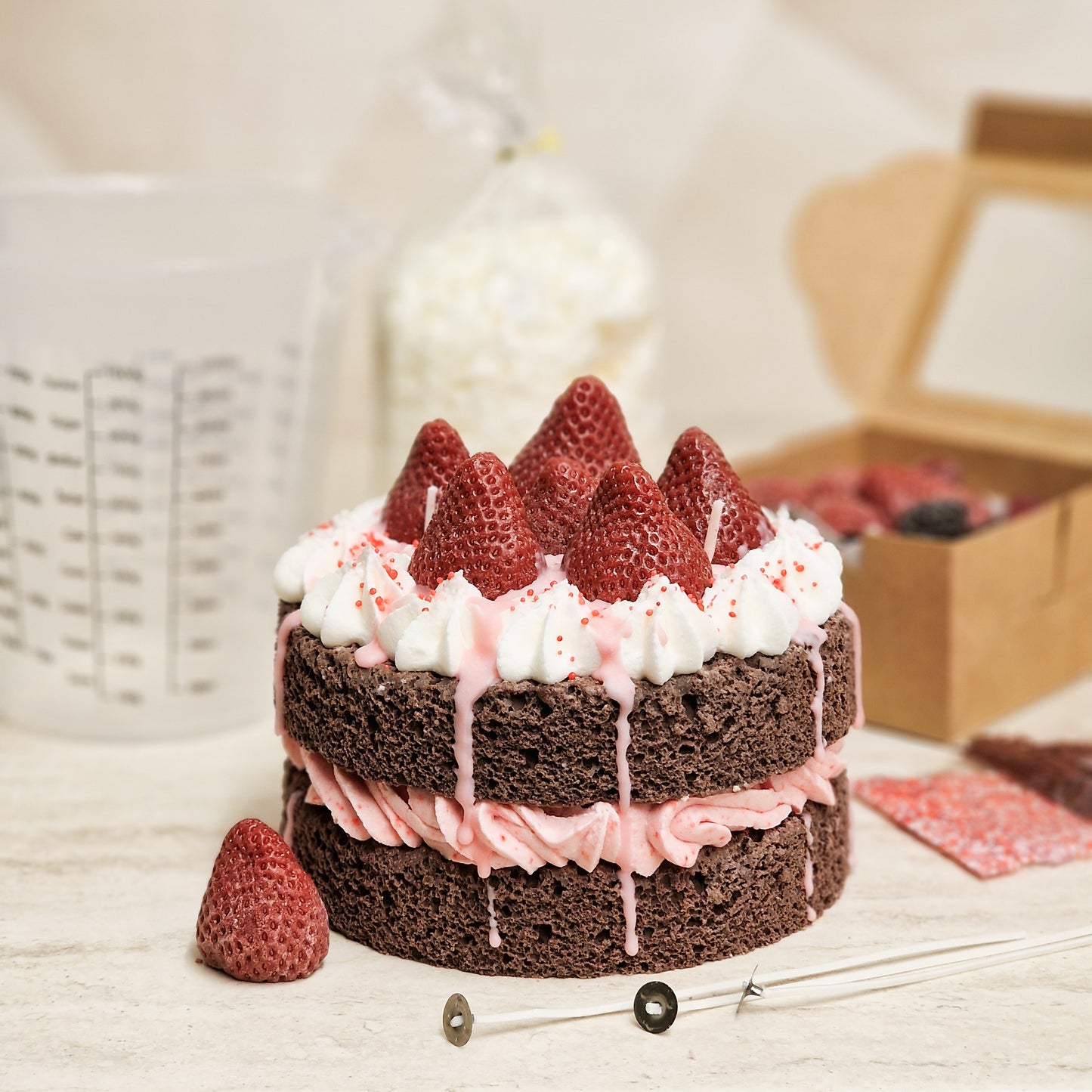 DIY-Dessertkerze „Big Cake“ – Gestalte deine eigene Geburtstagskerze