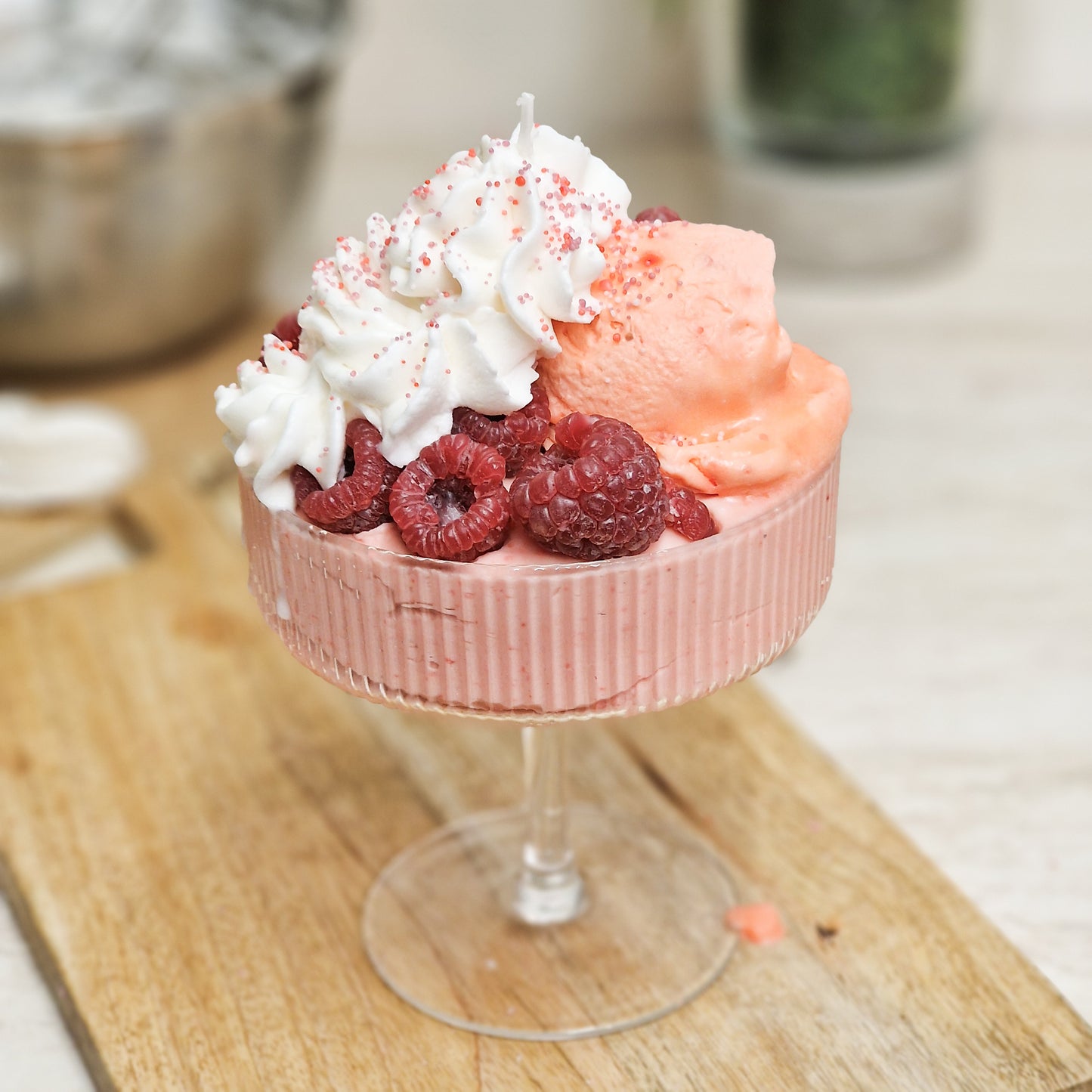 Dessert Cream - Dessertkerze im Glas