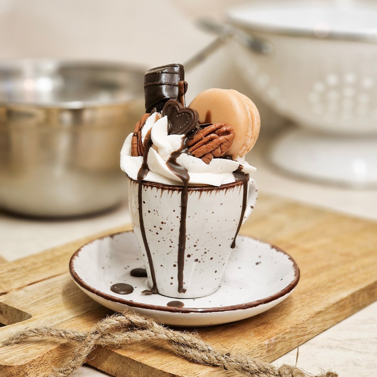 Espresso Pecan Kerze