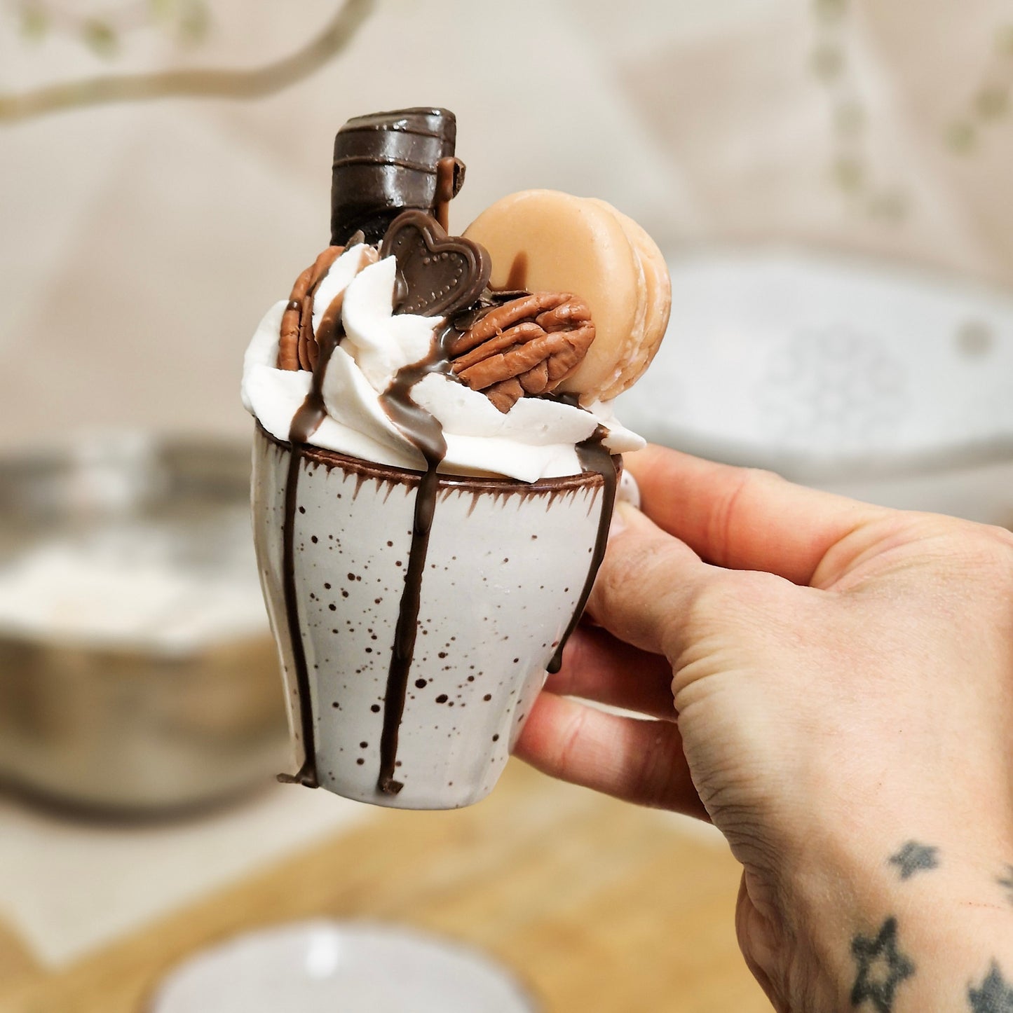 Espresso Pecan Kerze