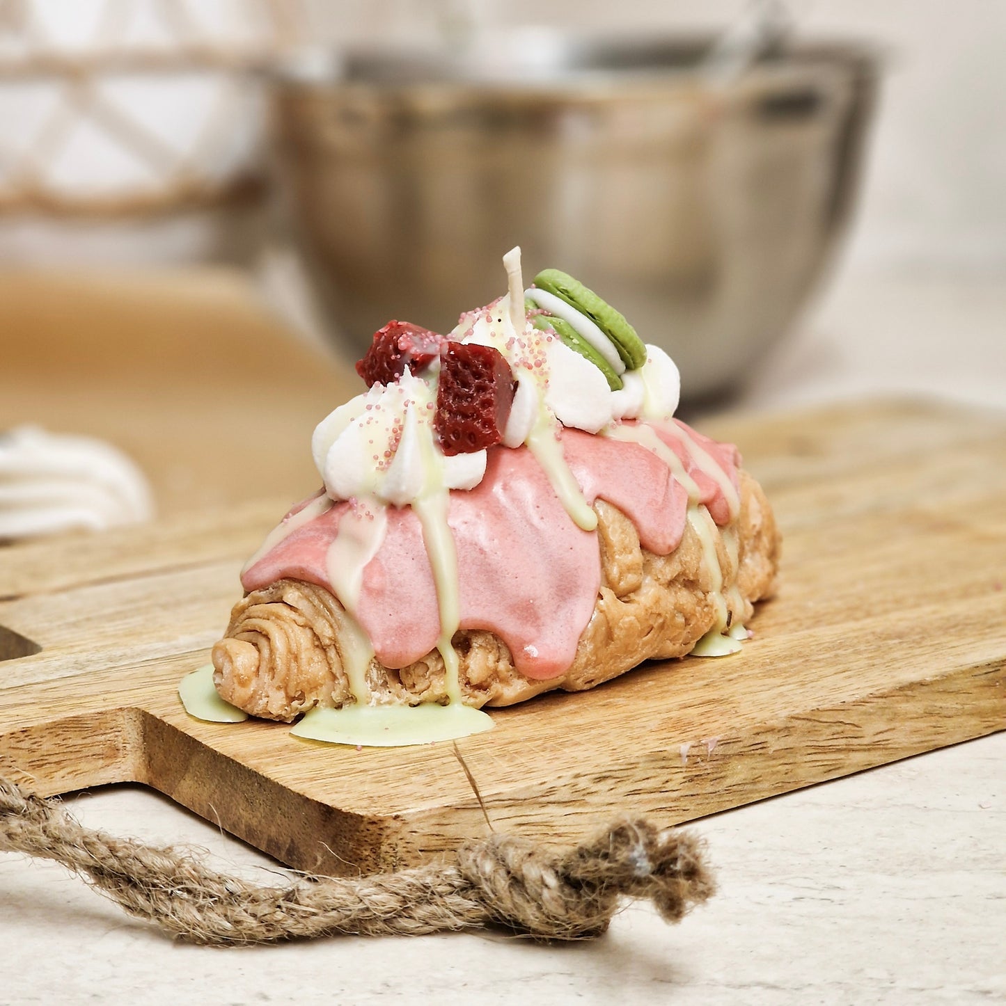 Berry Croissant Candle - duftende Kerze