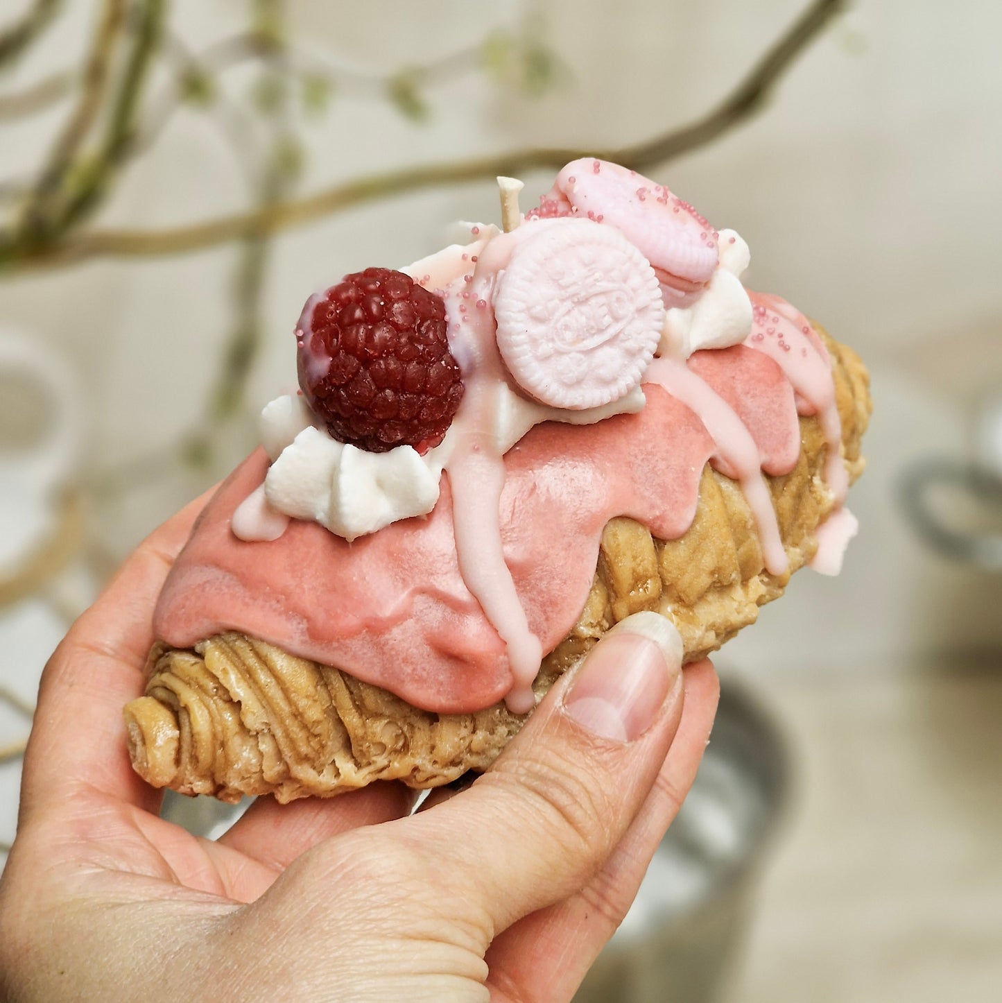 Berry Croissant Candle - duftende Kerze