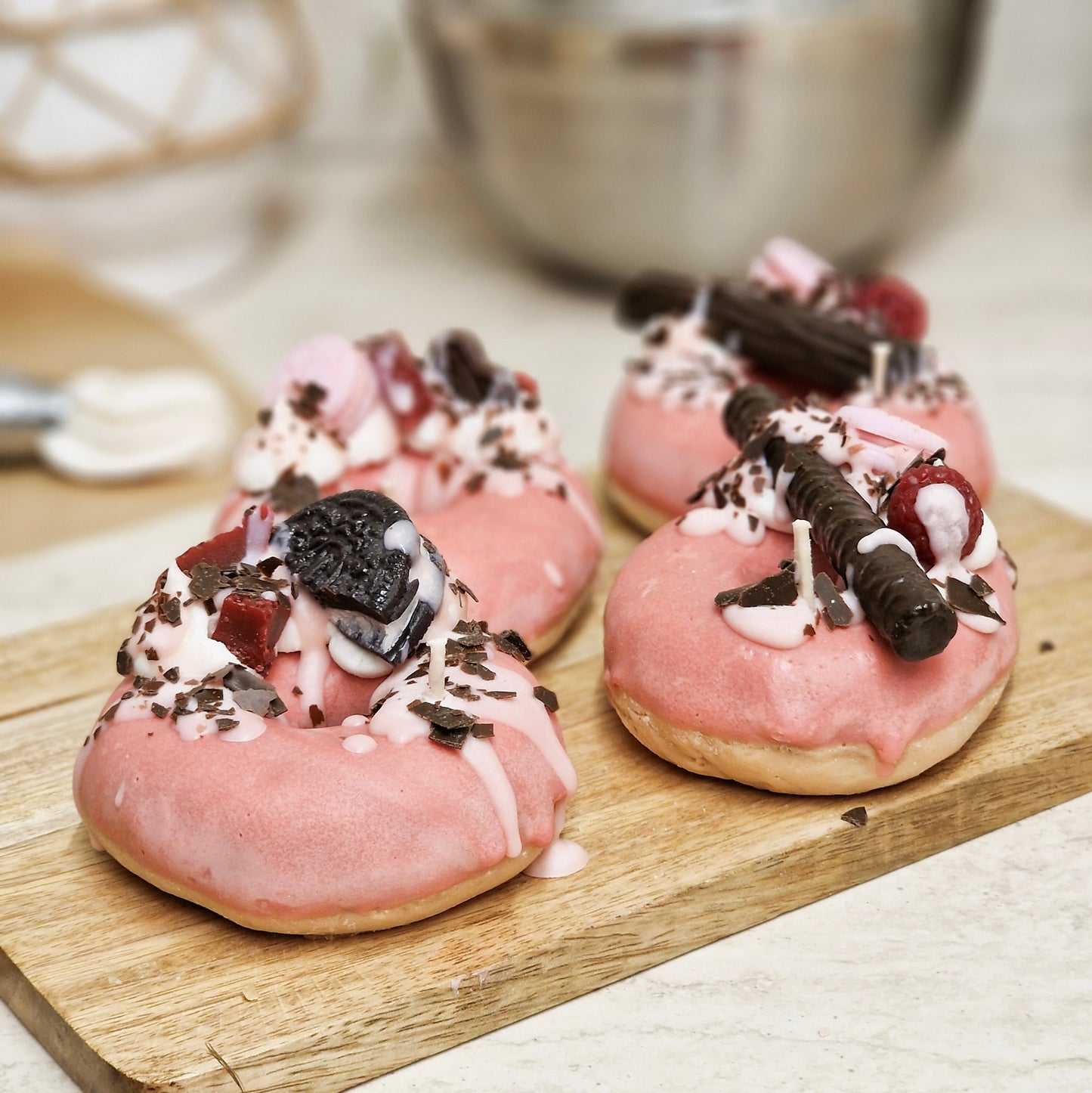 Donut Berry Dream Candle - duftende Kerze