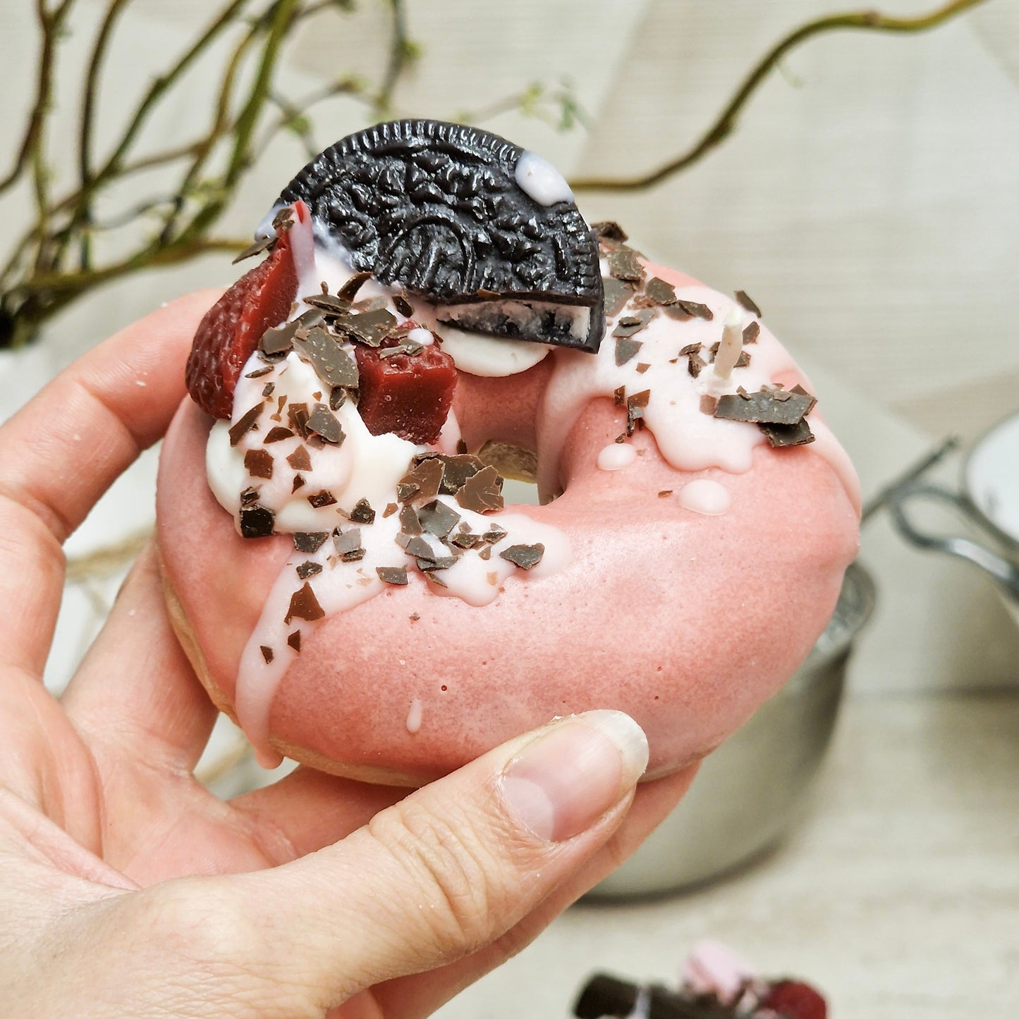 Donut Berry Dream Candle - duftende Kerze