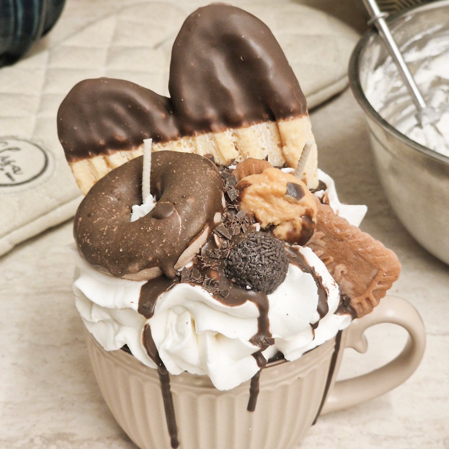 Big Chocolate Dreams Kerze