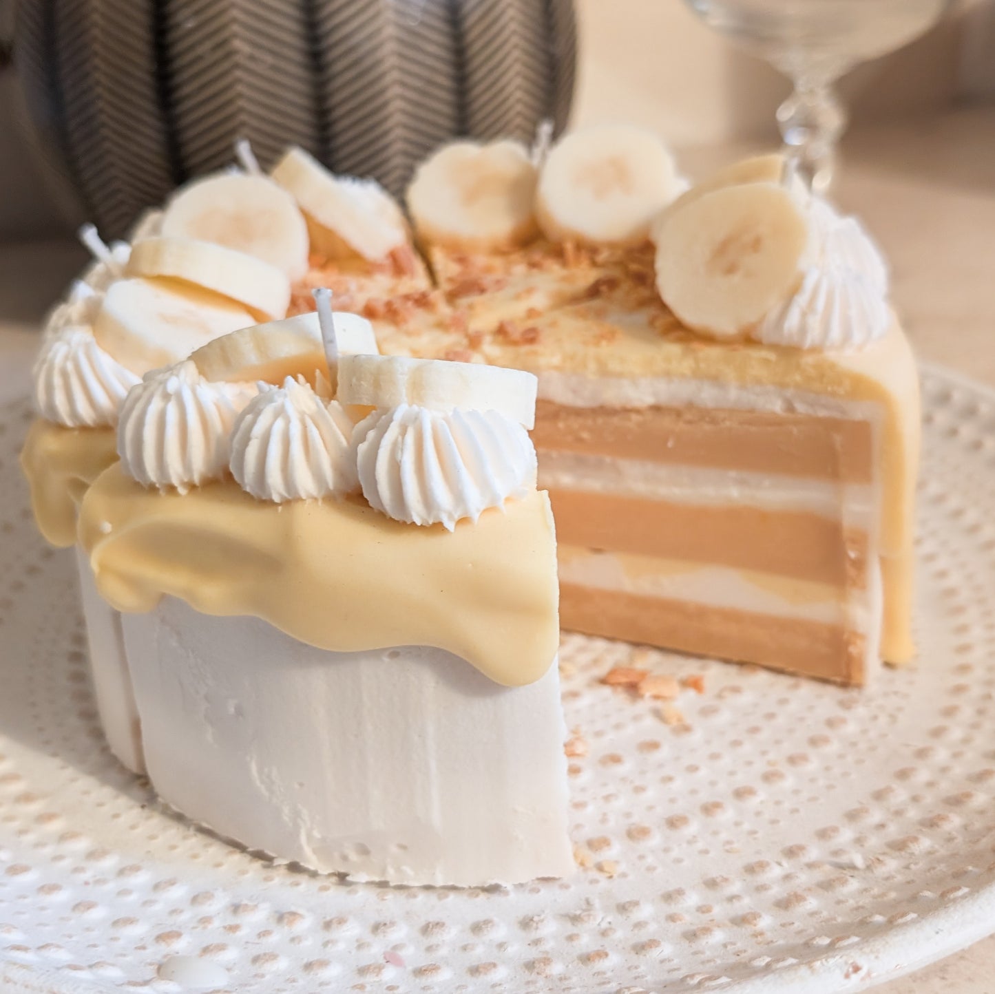 Bananen Torte - Duftende Kerze