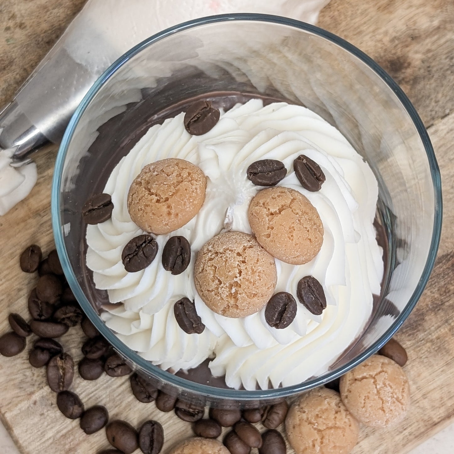 Cappuccino Kiss - Duftkerze im Glas