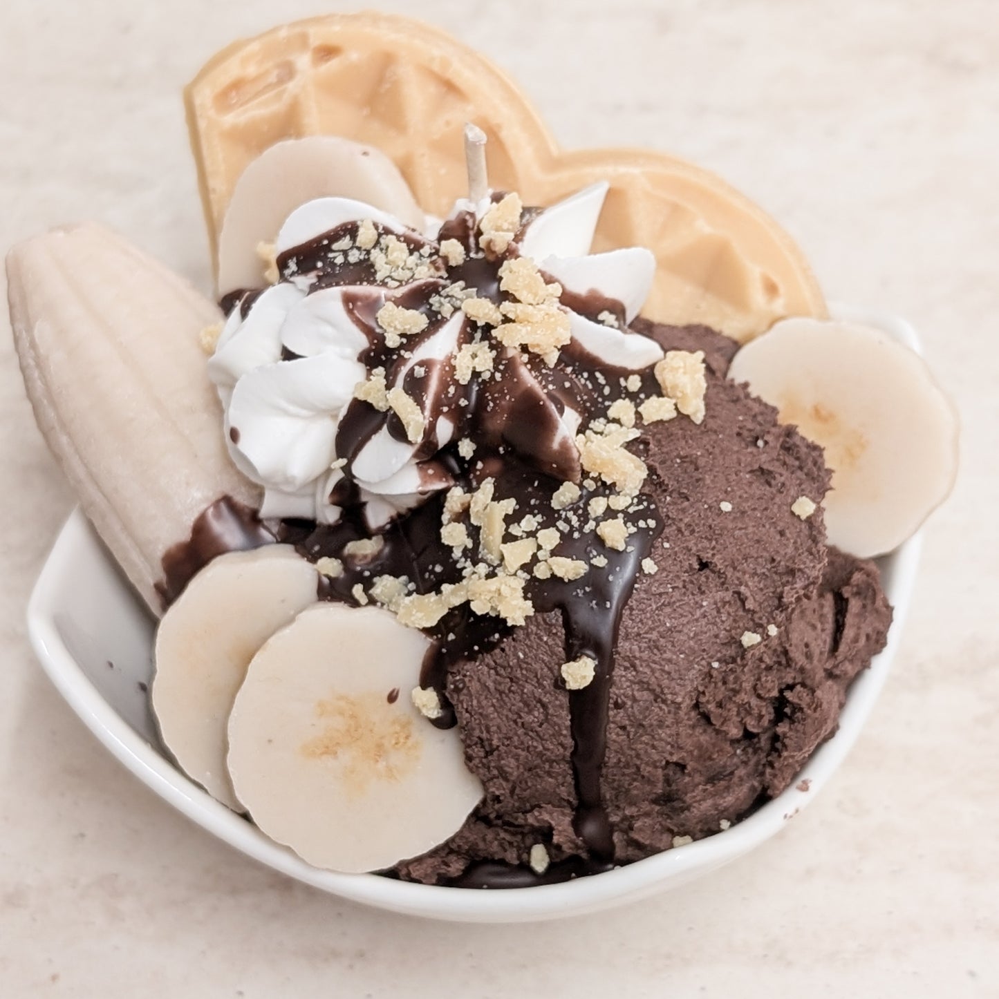 Schokolade Bananen Eis