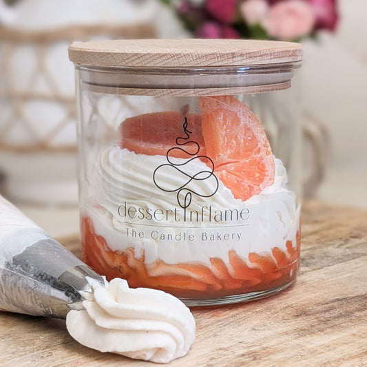 Aperol Love - handgemachte Duftkerze