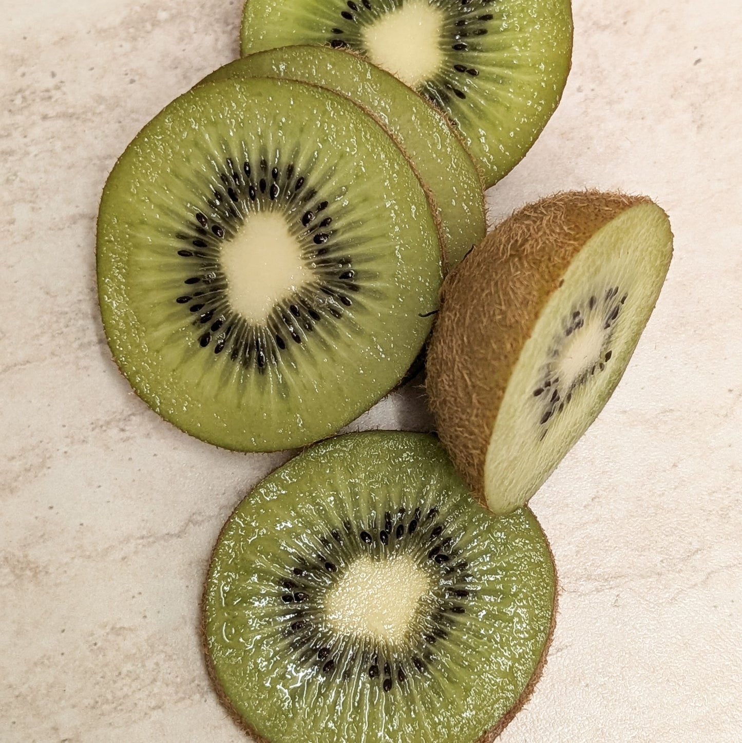 Silikonformen 2 Kiwi-Scheiben