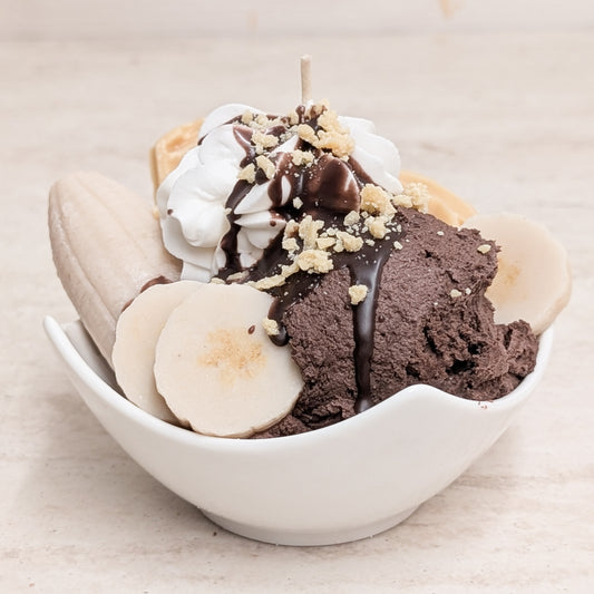 Schokolade Bananen Eis